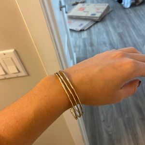 Gold bangles